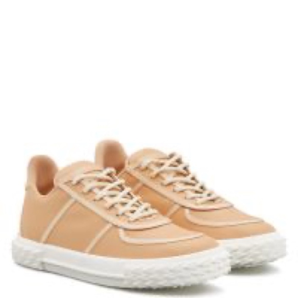 Zanotti Sneakers Beige & White, brand new with box